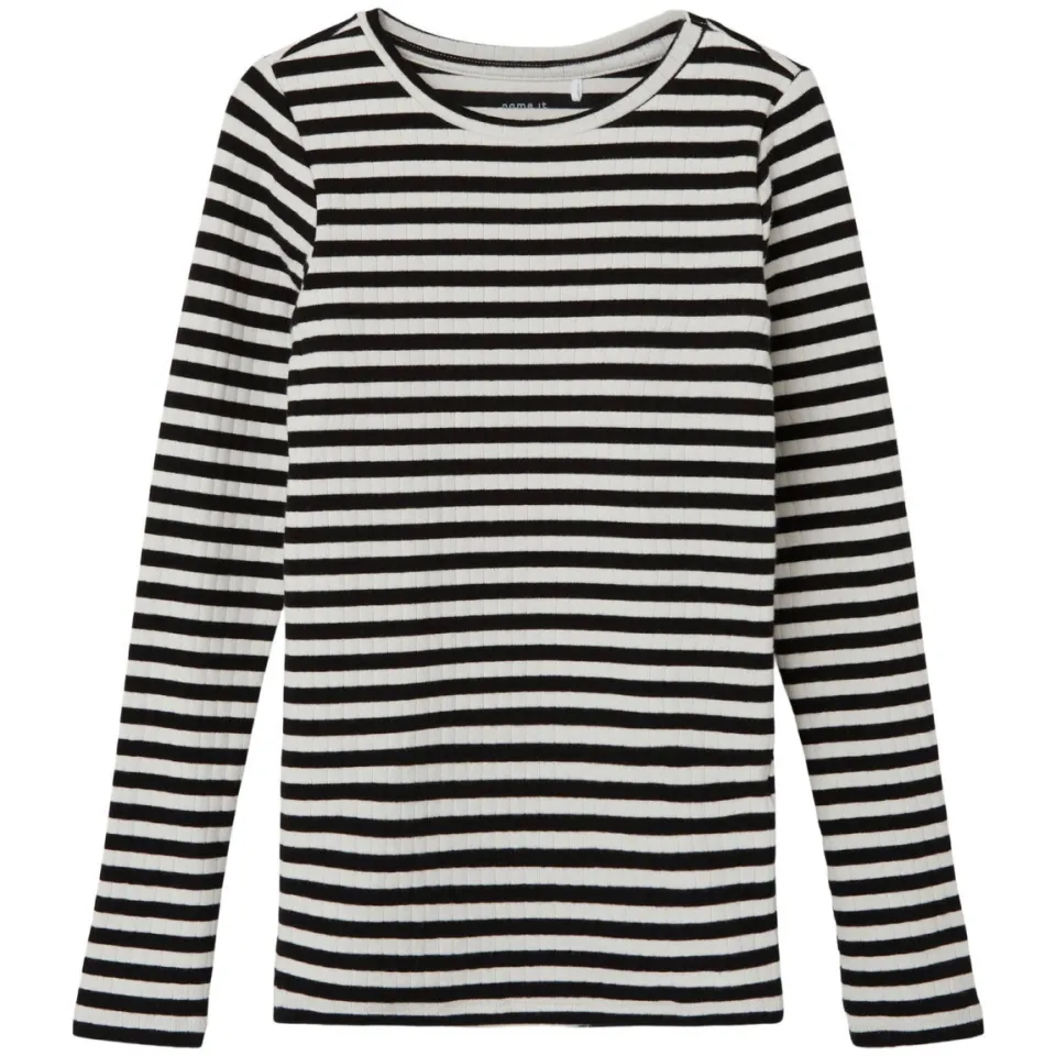 NAME IT NKFSURAJA longsleeve zwart gestreept, foto 2