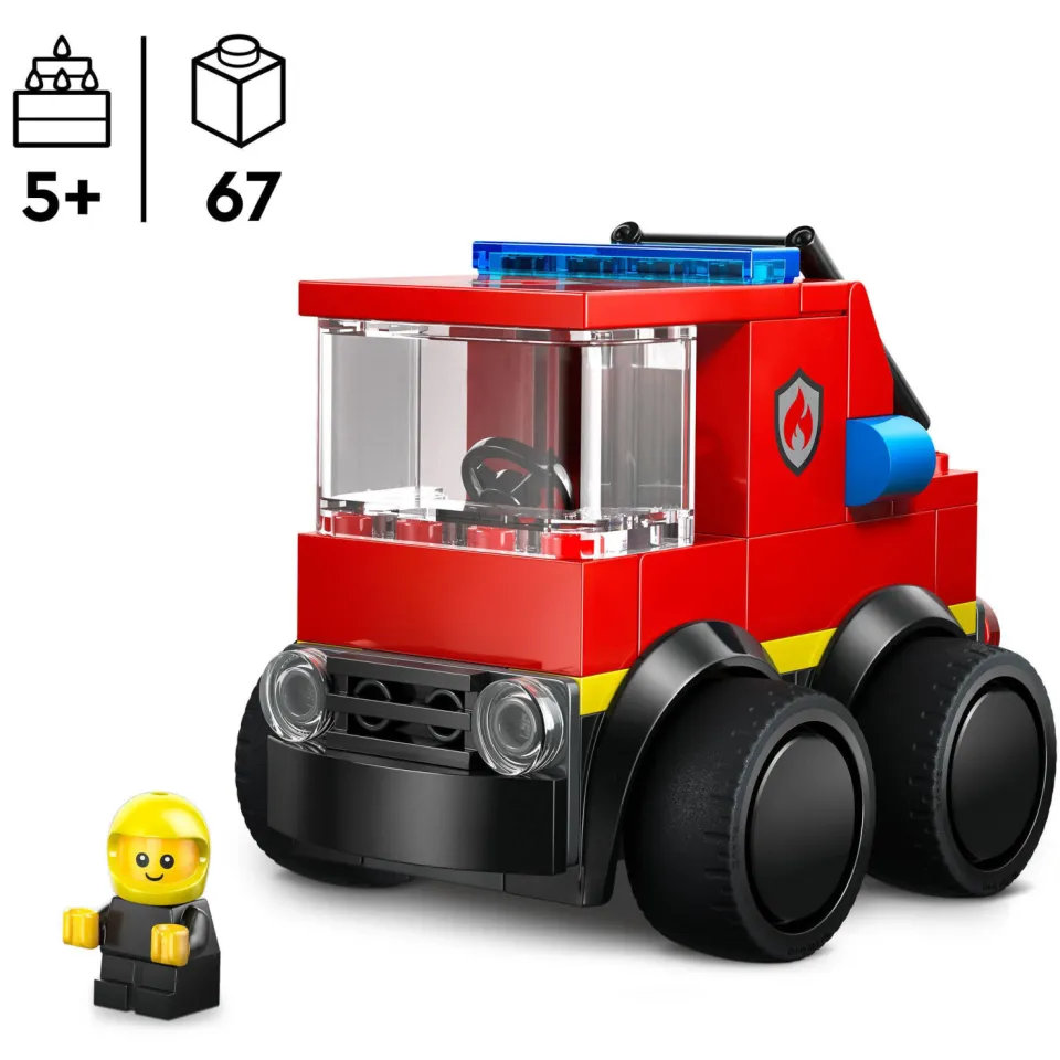Lego City Voertuigen – Brandweerwagen 60482, foto 4