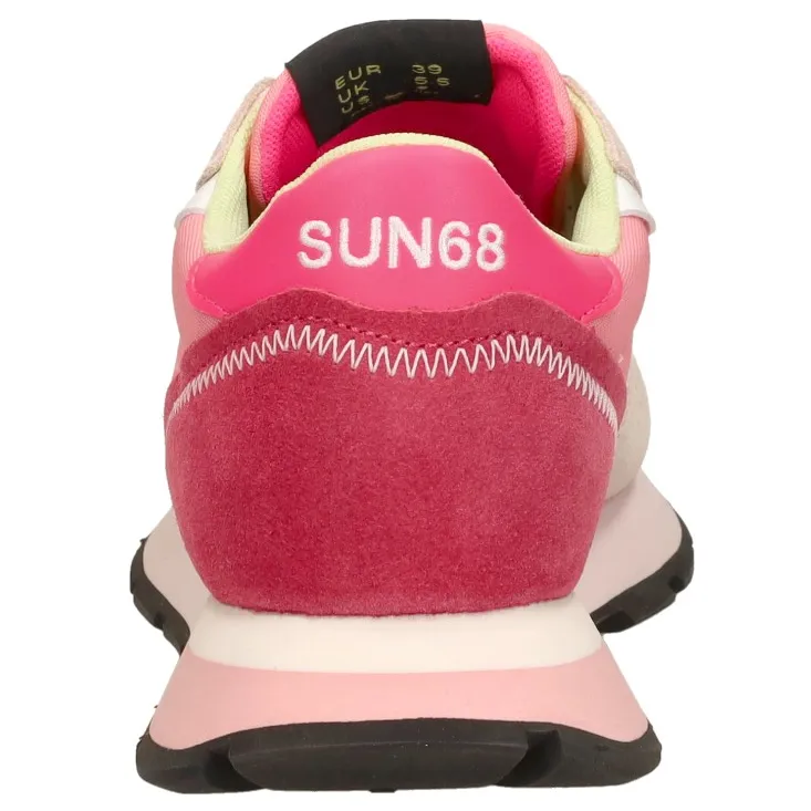 Sun68 Ally Color Explosion lage sneakers roze, foto 4