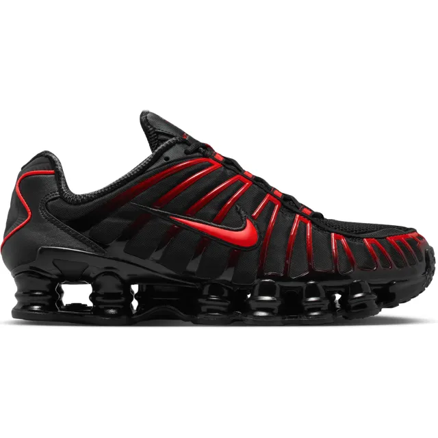 Nike Shox TL sneakers zwart rood Black
