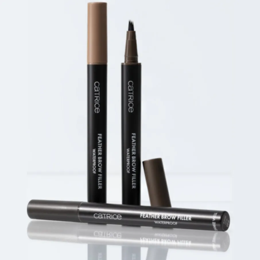Catrice Feather Brow Filler Waterproof 020 Medium Brown wenkbrauwpotlood, foto 3