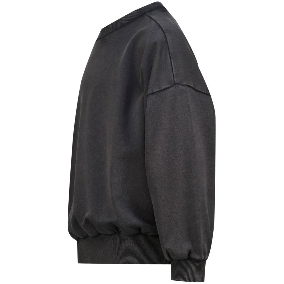 Vingino sweater met backprint zwart, foto 3