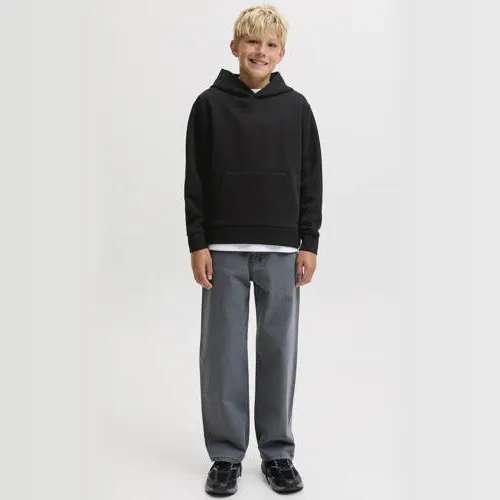 Jack & Jones JUNIOR JJEBARRON hoodie - zwart, foto 3