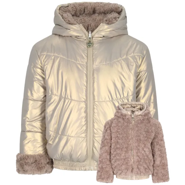 Le Chic reversibele winterjas goud, foto 2