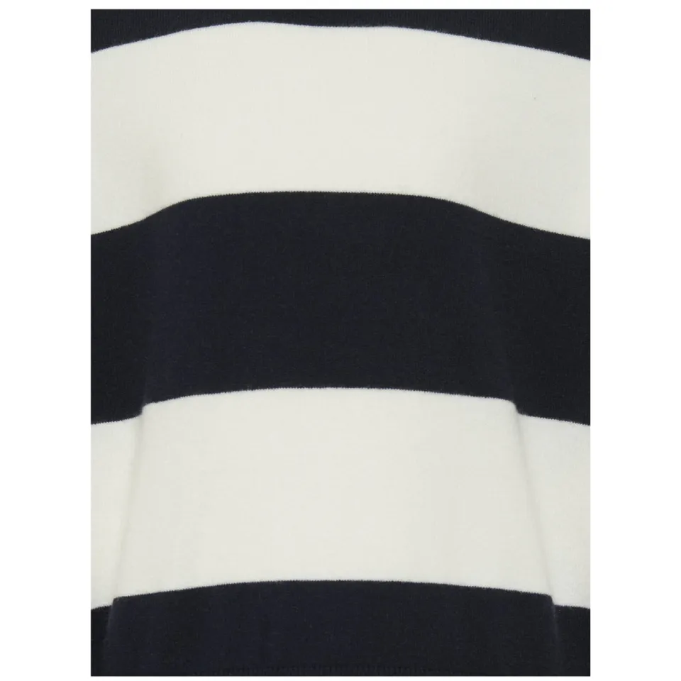 KIDS ONLY GIRL trui donkerblauw fijn gebreid donkerblauw/wit, foto 3