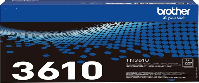 Brother TN-3610 Toner Black 18k Zwart
