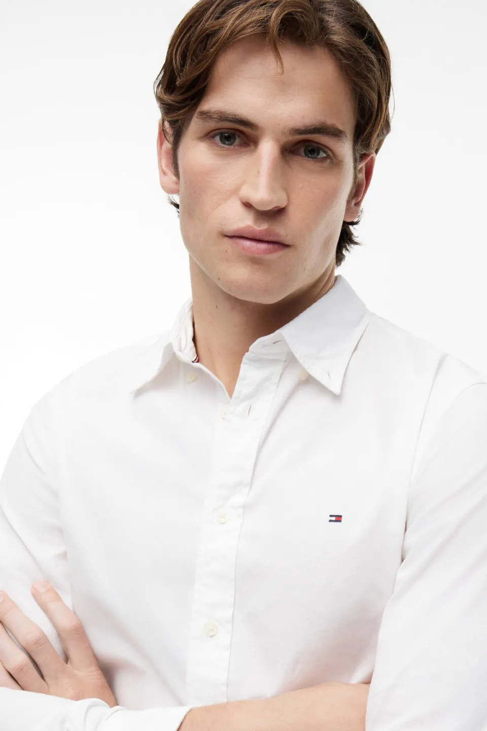 Tommy Hilfiger regular overhemd CORE FLEX POPLIN white, foto 7