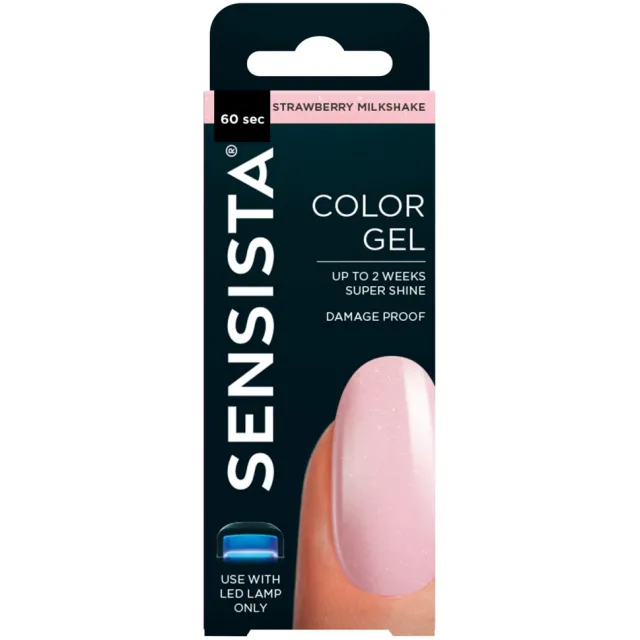 Sensista Color Gel Got Milk? gel nagellak roze, foto 2