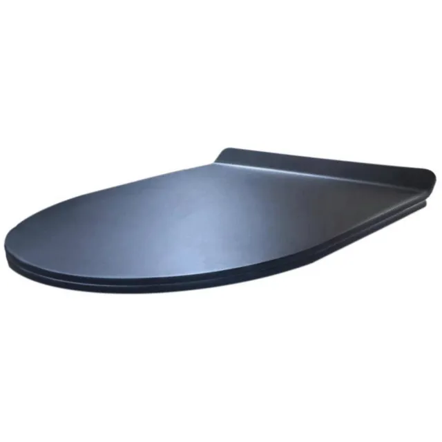 Best Design Toiletzitting Best Design Soft Closing Mat Zwart T.B.V Wandcloset Morrano
