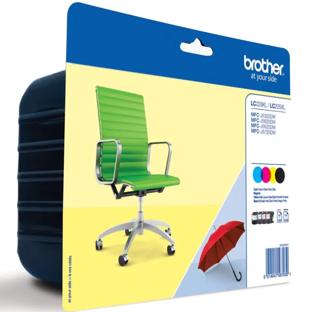 Brother LC-229XLVALBP inktcartridge 4 Black