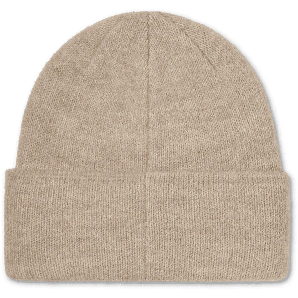 Ugg Fuzzy UGG® Logo-muts in Cream, Wol Beige