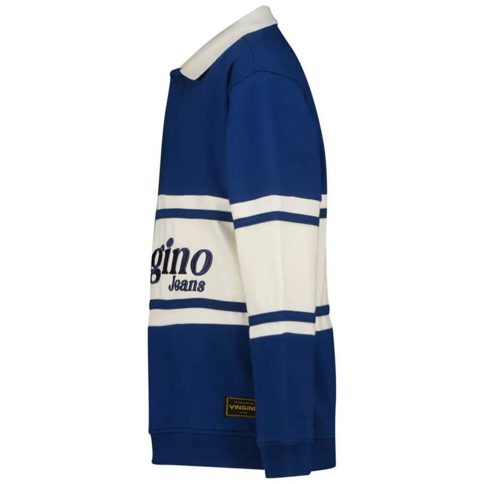Vingino longsleeve blauw wit, foto 4