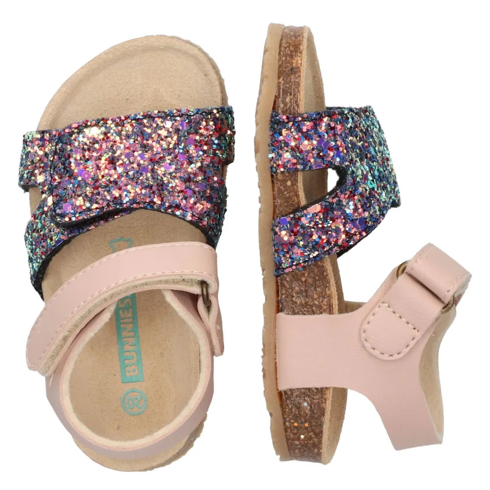 BunniesJR sandalen roze/glitter, foto 4