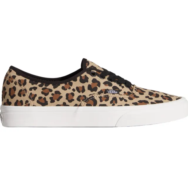 Vans Authentic Animalier sneakers met panterprint lichtbruin