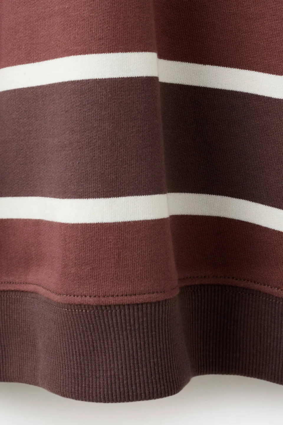 Mango Kids katoenen gestreepte sweater - bruin, foto 5