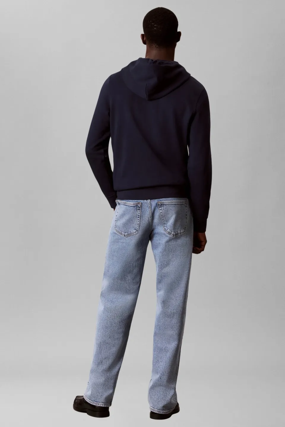 Calvin Klein JEANS regular fit hoodie met logo - dark sapphire donkerblauw, foto 3