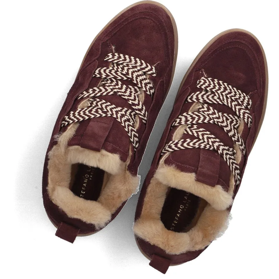 Stefano Lauran Sneakers Anemone-88 Rood, foto 4