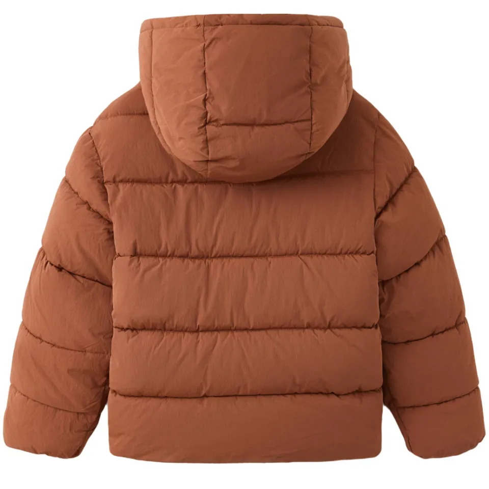 Mango Kids winterjas bruin, foto 3