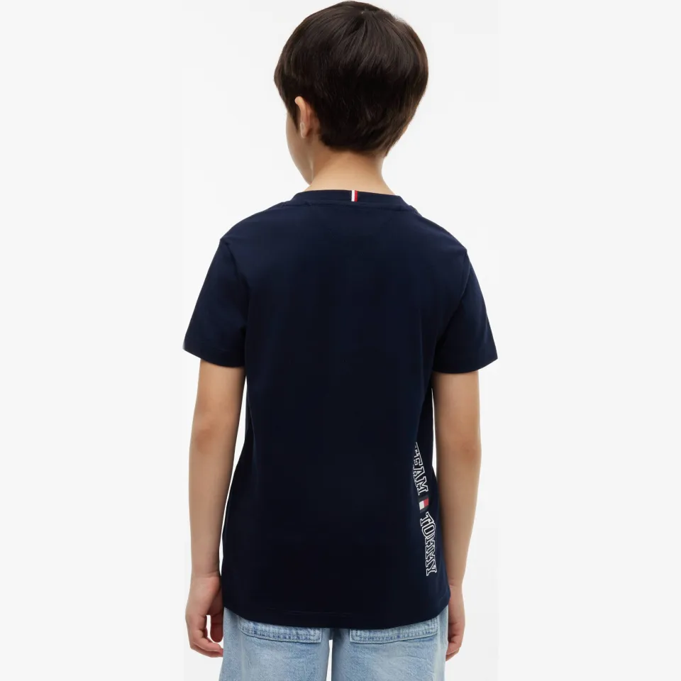 Tommy Hilfiger Team Tommy T-shirt donkerblauw, foto 4