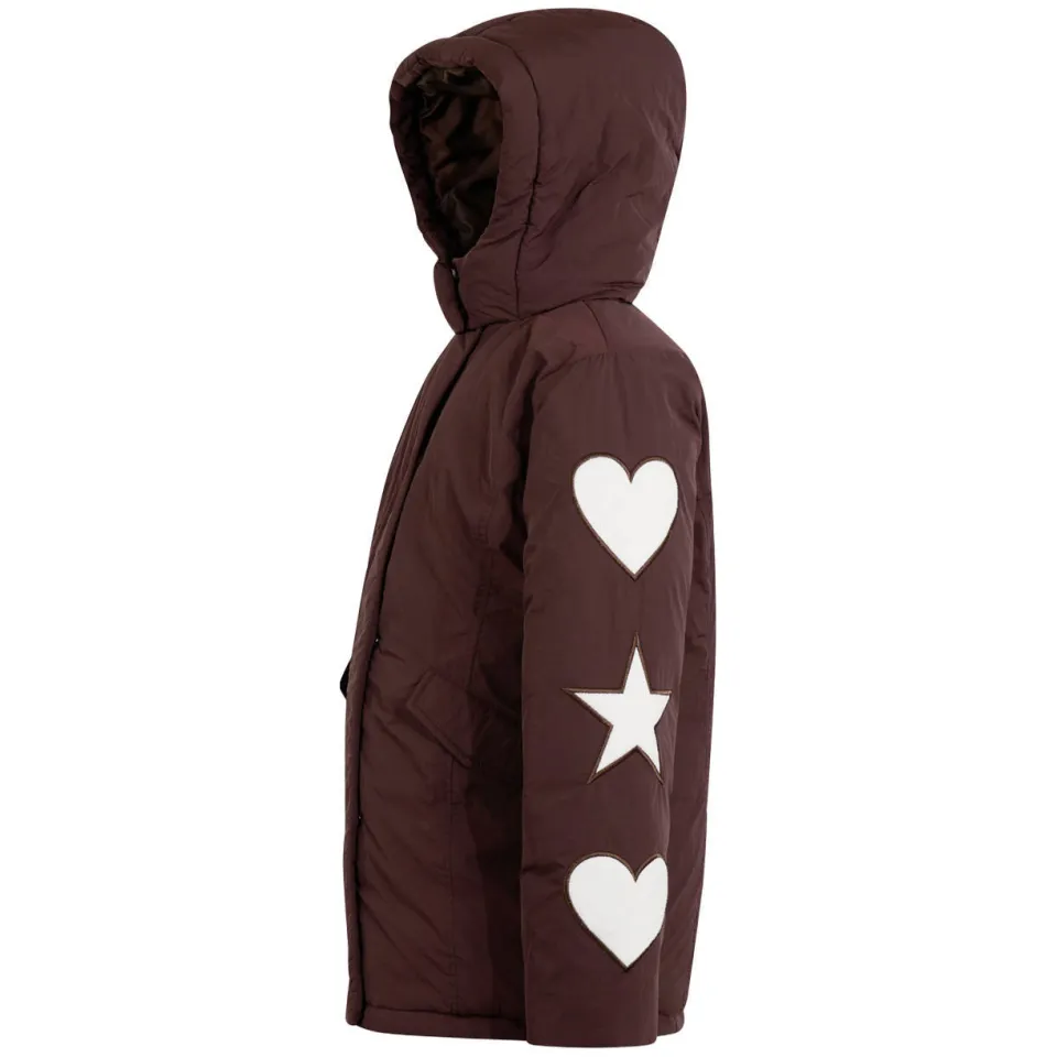 Shoeby winterparka donkerbruin, foto 4