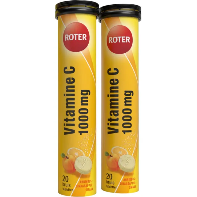 Roter Vitamine C 1000 mg bruistabletten citroen