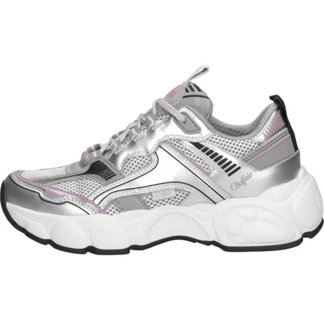 Buffalo CLD Run lage sneakers zilver, foto 2