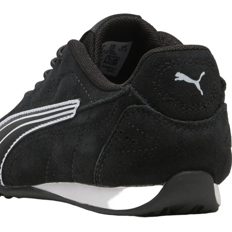 Puma Catch suède sneakers - zwart/wit, foto 5