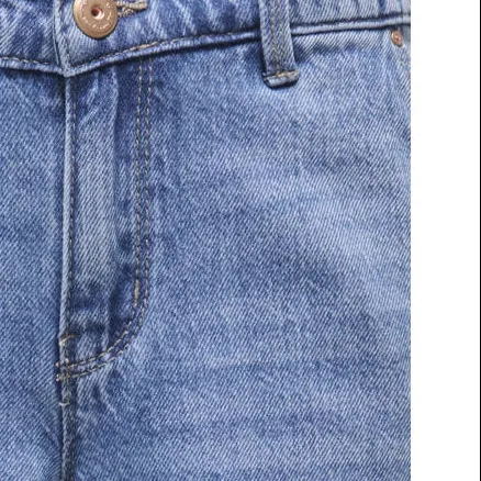KIDS ONLY GIRL KOGCOMET wide leg jeans - lichtblauw Meisjes Denim Effen, foto 4