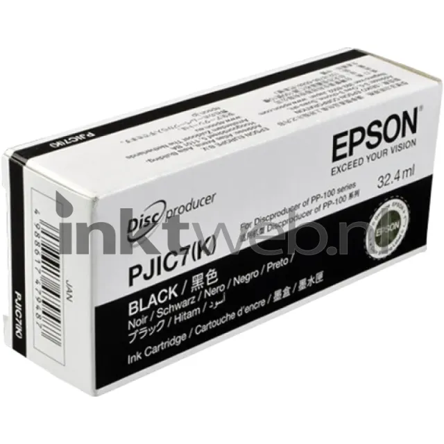 Epson Discproducer PJIC7(BK) zwart (Origineel)