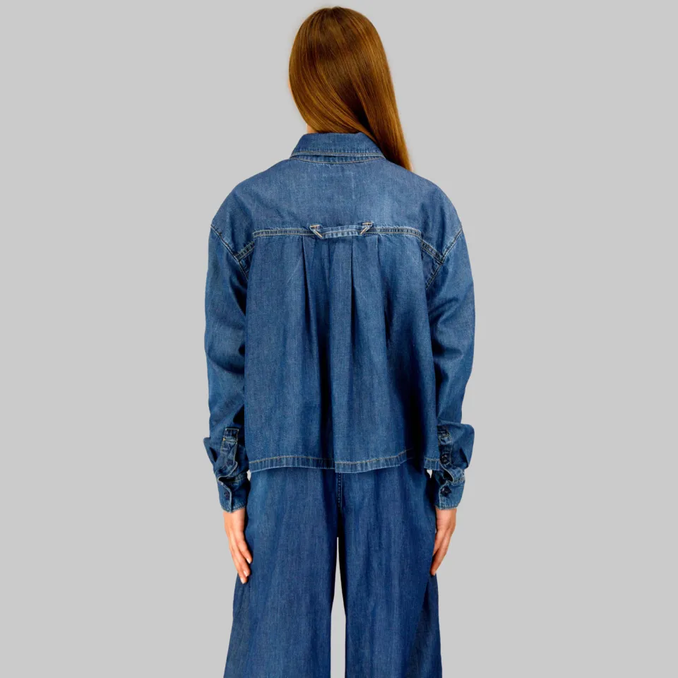 G-Star denim overhemd blauw, foto 5