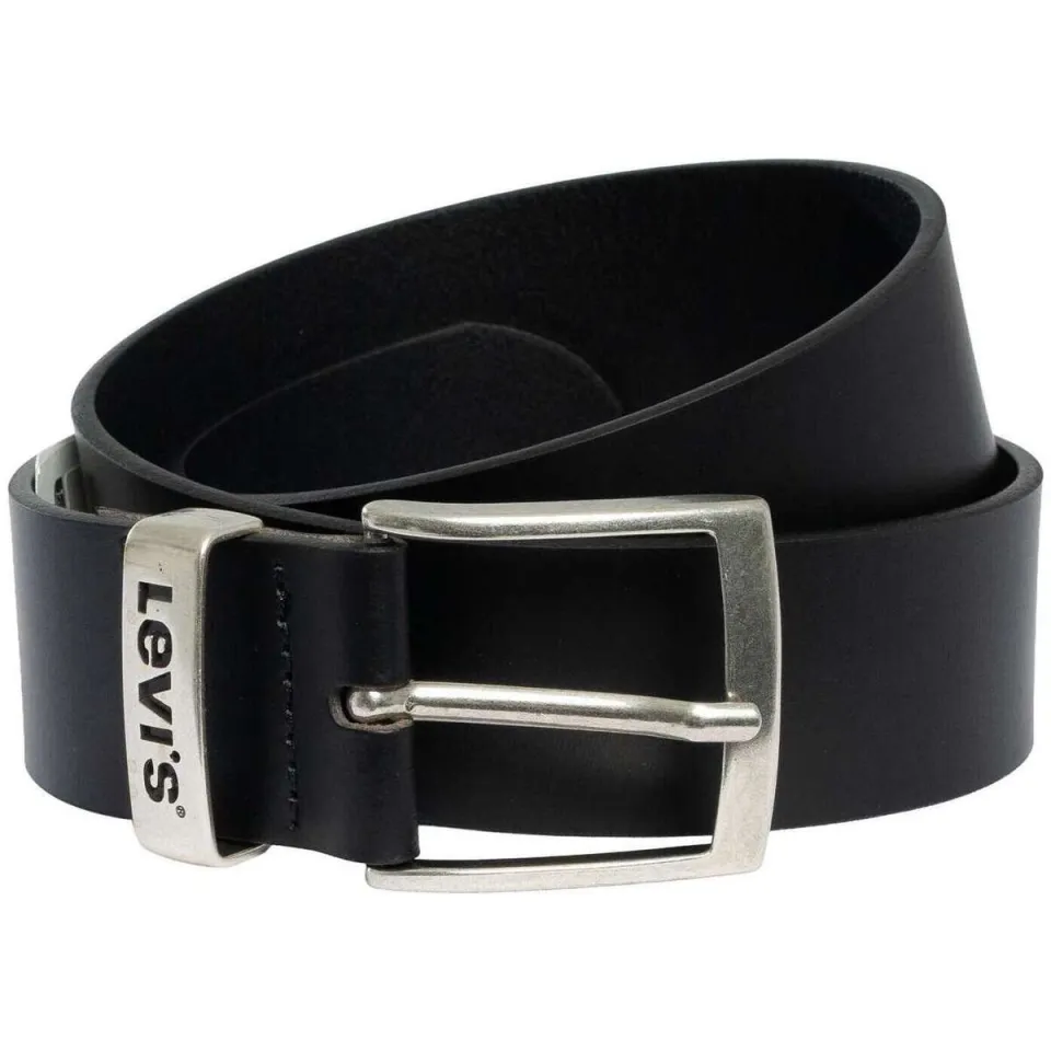 Levi's New Ashland leren riem zwart, foto 2
