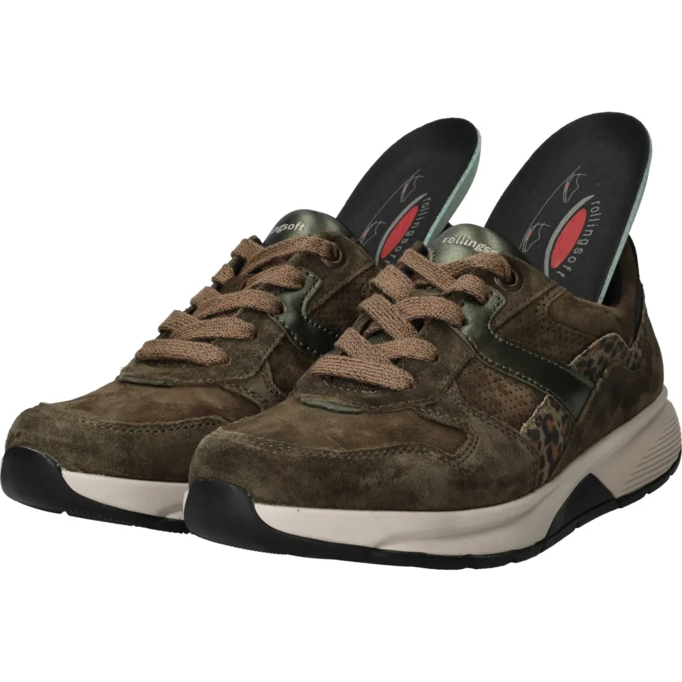 Gabor Rollingsoft sneakers olijfgroen, foto 5