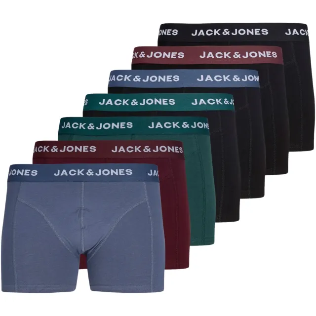 Jack & Jones Tommy trunk boxershorts 7-pack Veelkleurig