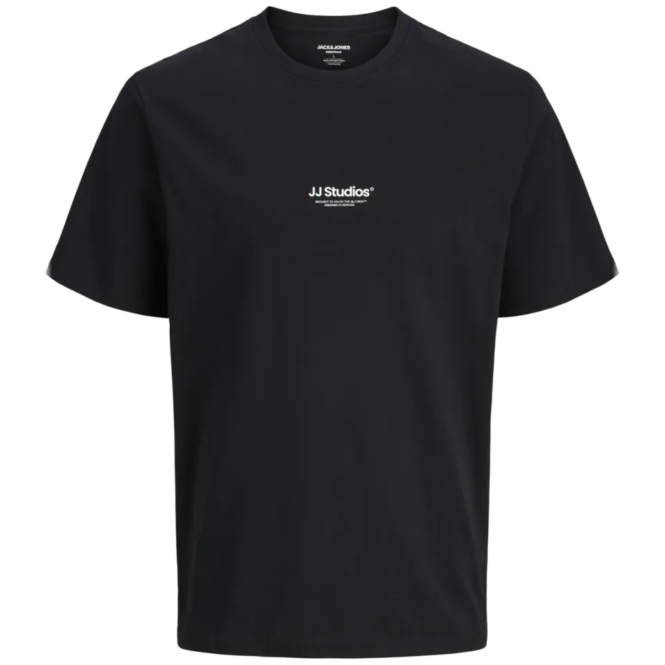 Jack & Jones junior T-shirt zwart met tekst, foto 2