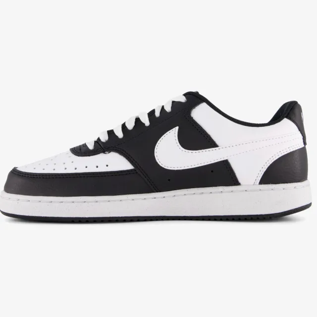 Nike Court Vision Low dames sneakers zwart wit