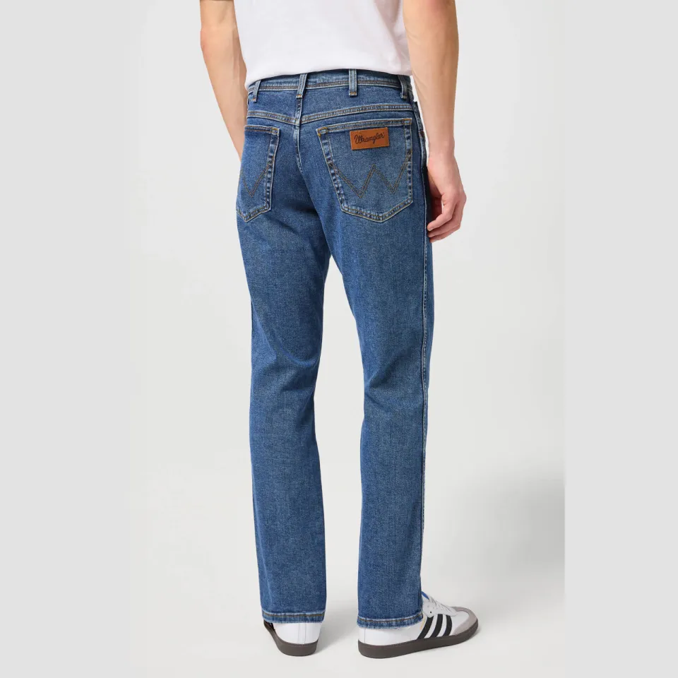 Wrangler regular fit jeans Texas stonewash, foto 4