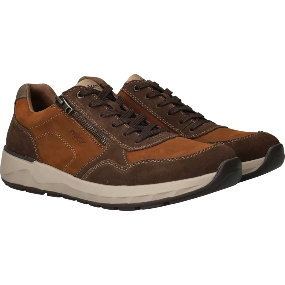 Rieker veterschoenen laag cognac, foto 3