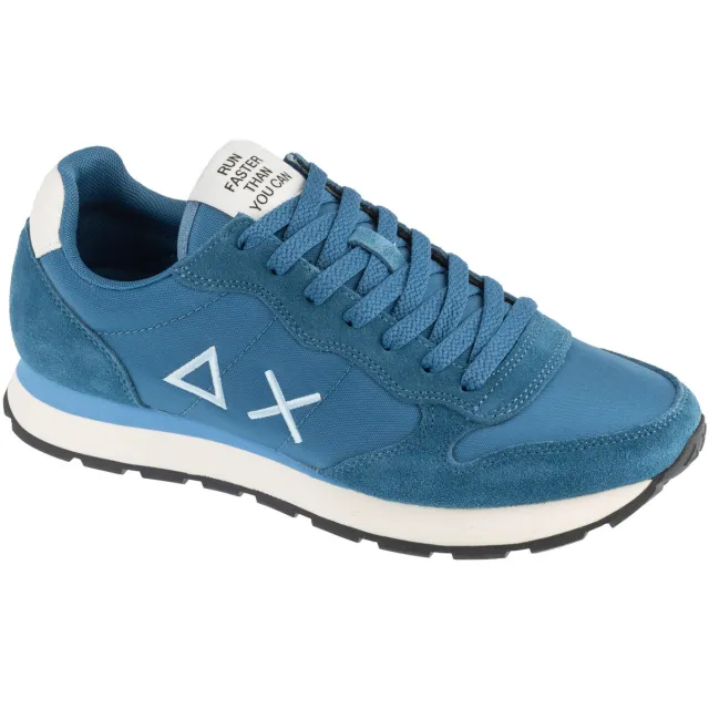 Sun68 Tom Solid lage sneakers blauw, foto 2