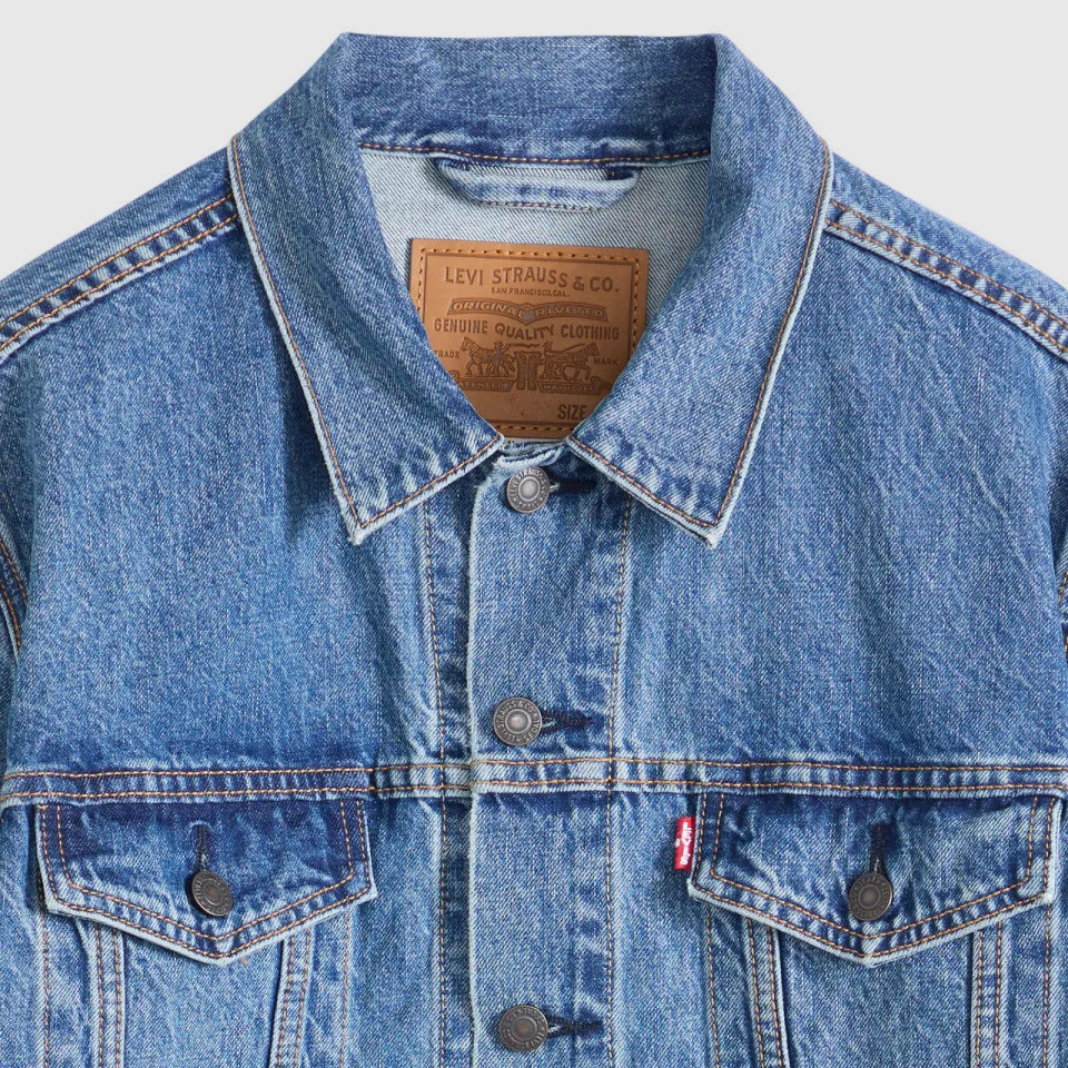 Levi's denim spijkerjas blauw, foto 6