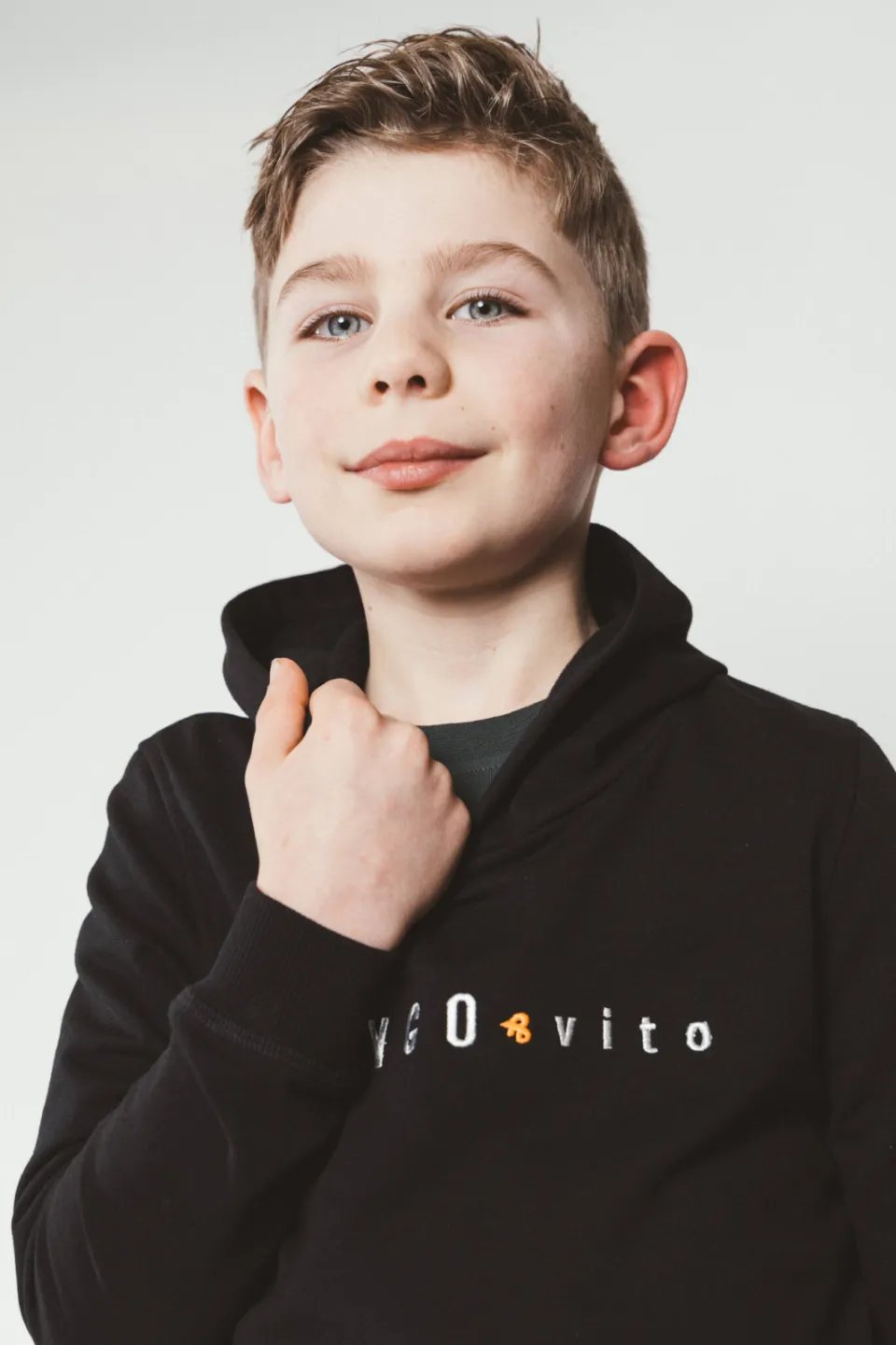 TYGO & vito hoodie zwart, foto 3