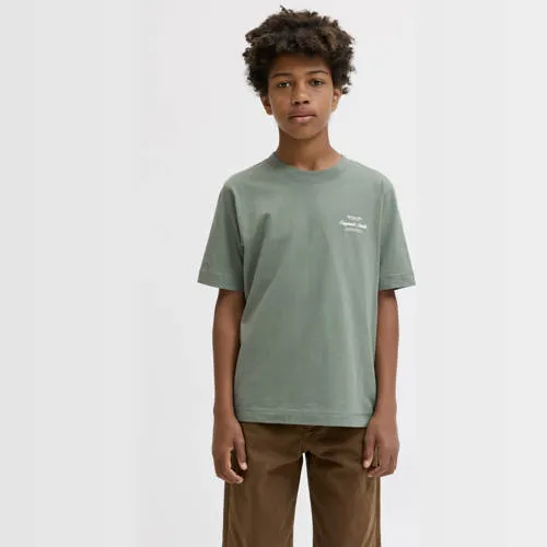 Jack & Jones JORNORREBRO t-shirt met backprint groen, foto 2