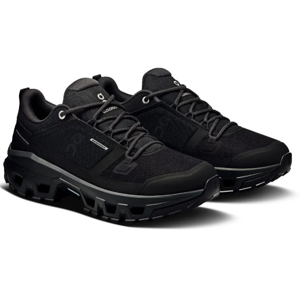 On Cloudrock Low WP wandelschoenen zwart, foto 2