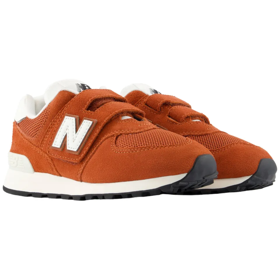 New Balance 574 mesh sneakers - cognac/ecru, foto 5