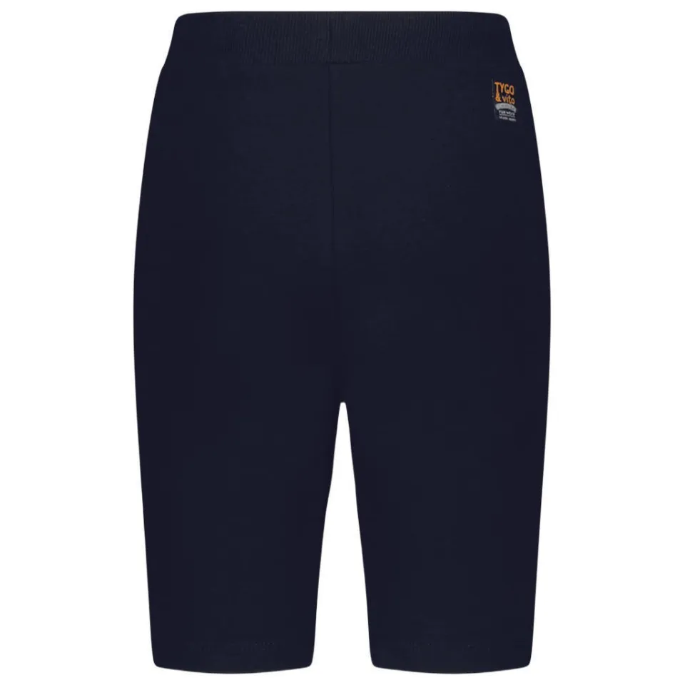TYGO & vito sweatshort donkerblauw, foto 4