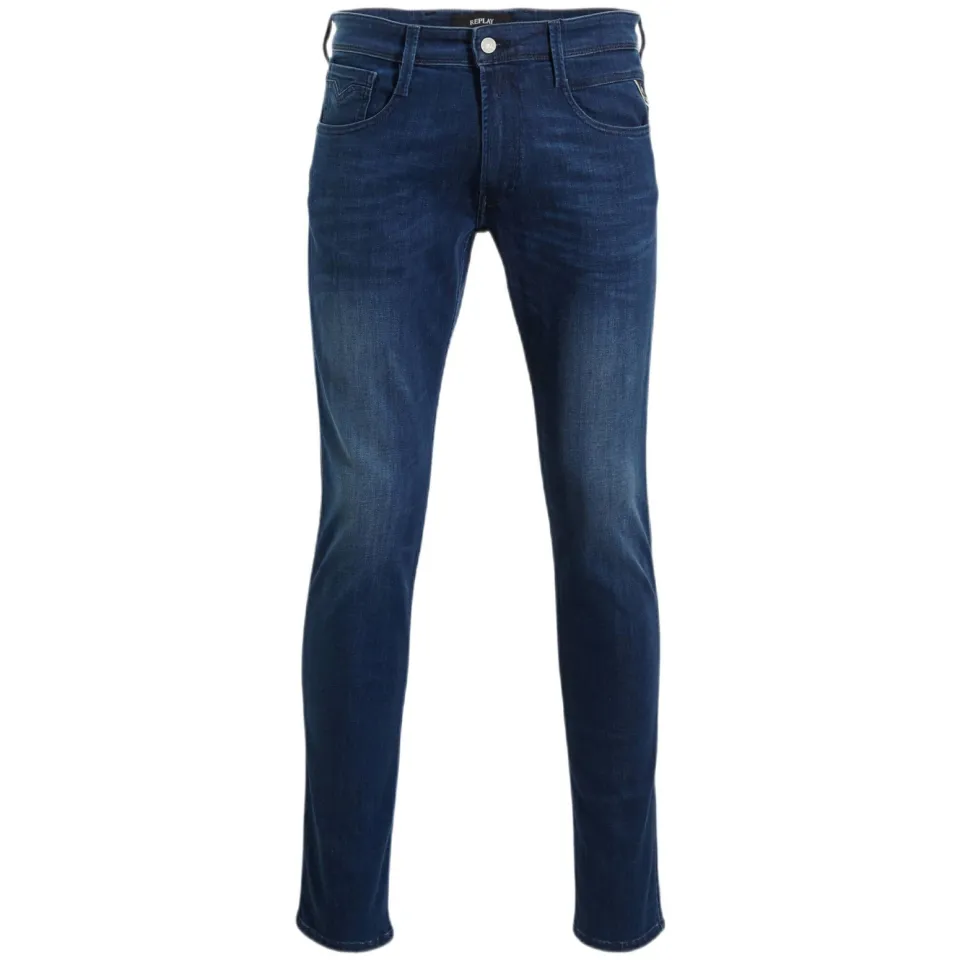 Replay slim fit jeans ANBASS medium blue, foto 2