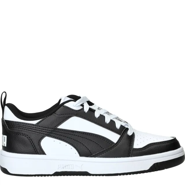 Puma Rebound V6 Lo sneaker wit Zwart