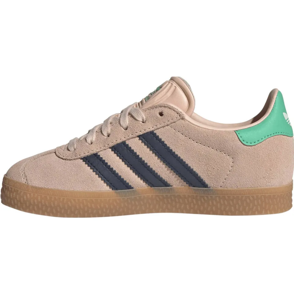 Adidas Originals Gazelle sneakers beige/donkerblauw, foto 2