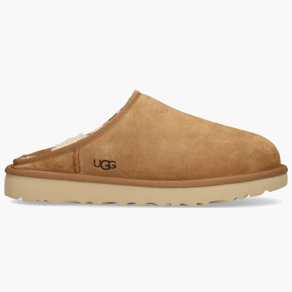 Ugg ® Classic-instapper voor heren in Brown, Suede Chestnut