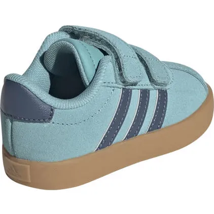 Adidas Sportswear VL Court 3.0 suede sneakers lichtblauw/blauw, foto 3
