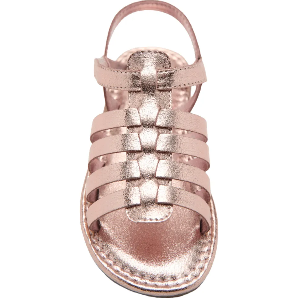 Mango Kids sandalen metallic roze, foto 4